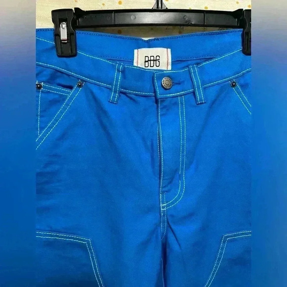 Urban Outfitters BDG Women's Denim Pants, Bright Blue, Size 26, Brand New - Picture 2 of 9